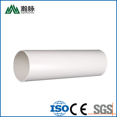 Kalınlaştırılmış PN10 PVC Drenaj Boruları Özelleştirilmiş Beyaz PVC İçme Suyu Borusu